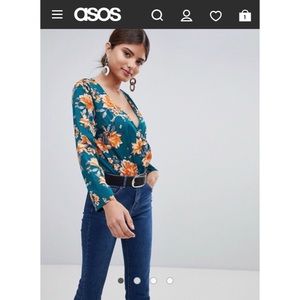 ASOS Floral Bodysuit